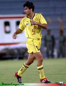 Farhad Majidi, playing for Al-Wasl.