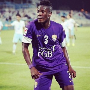 Asamoah Gyan has scored 93 league goals in 85 games since arriving in the UAE.