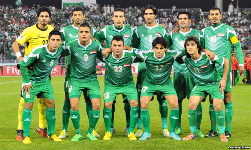 The Iraqi National Team in 2012-13.