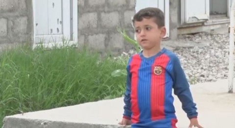 Iraqi boy named Messi escapes clutches of ISIS